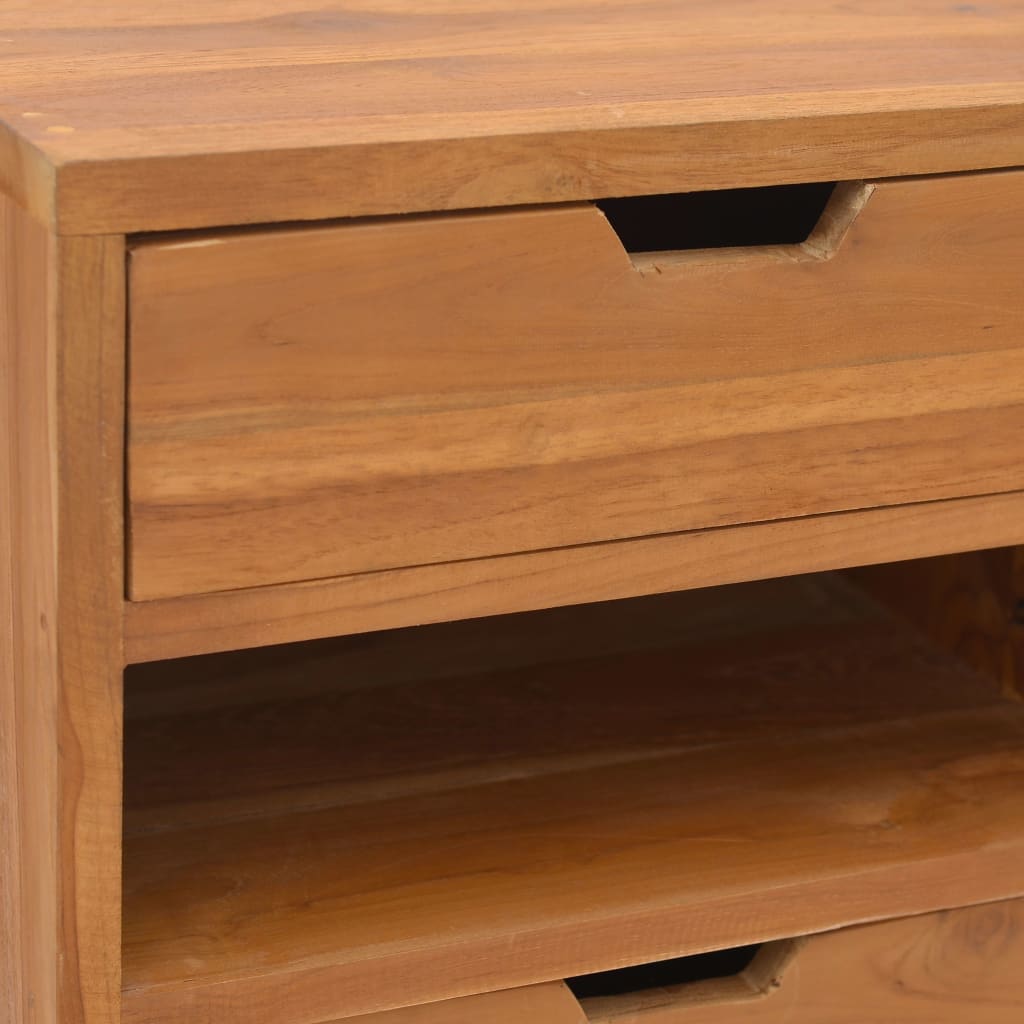 Oppbevaringsskap 40x30x76 cm heltre teak