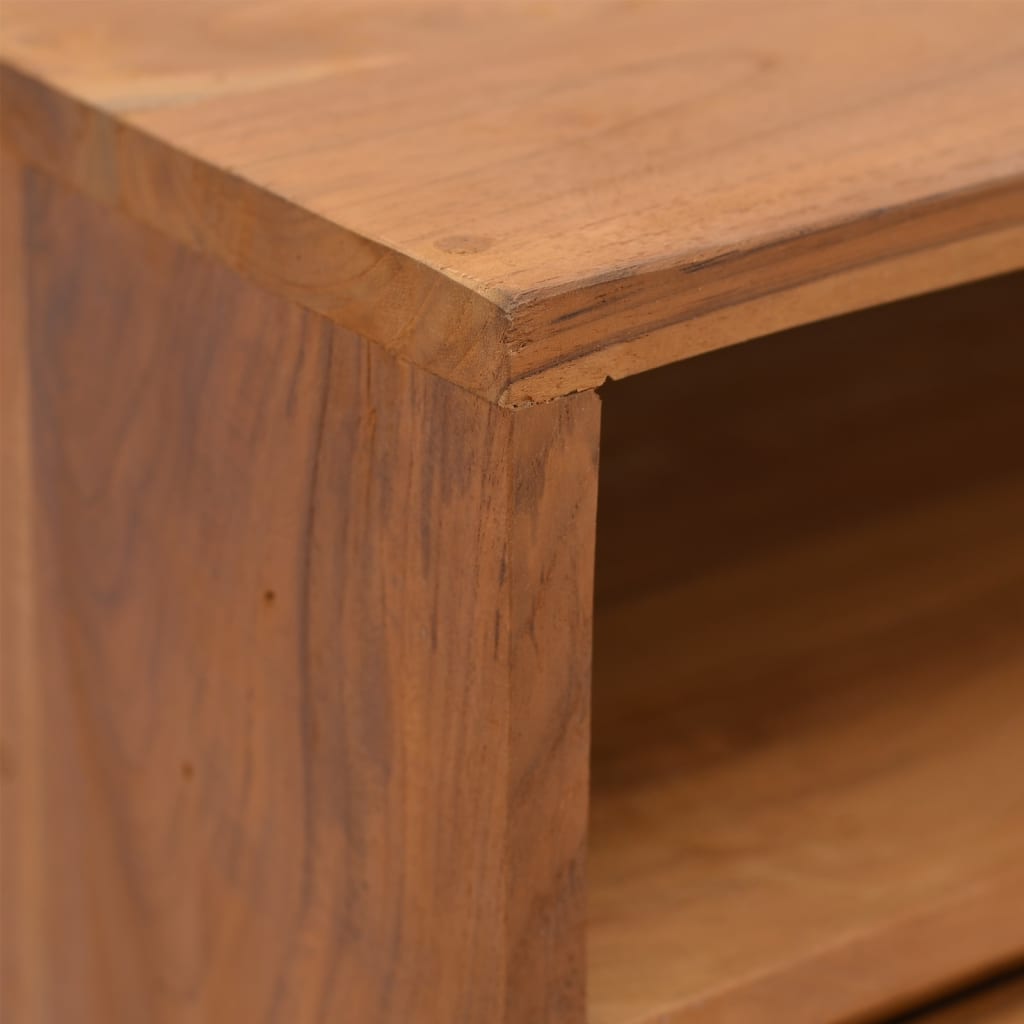 Konsollbord 80x30x80 cm heltre teak