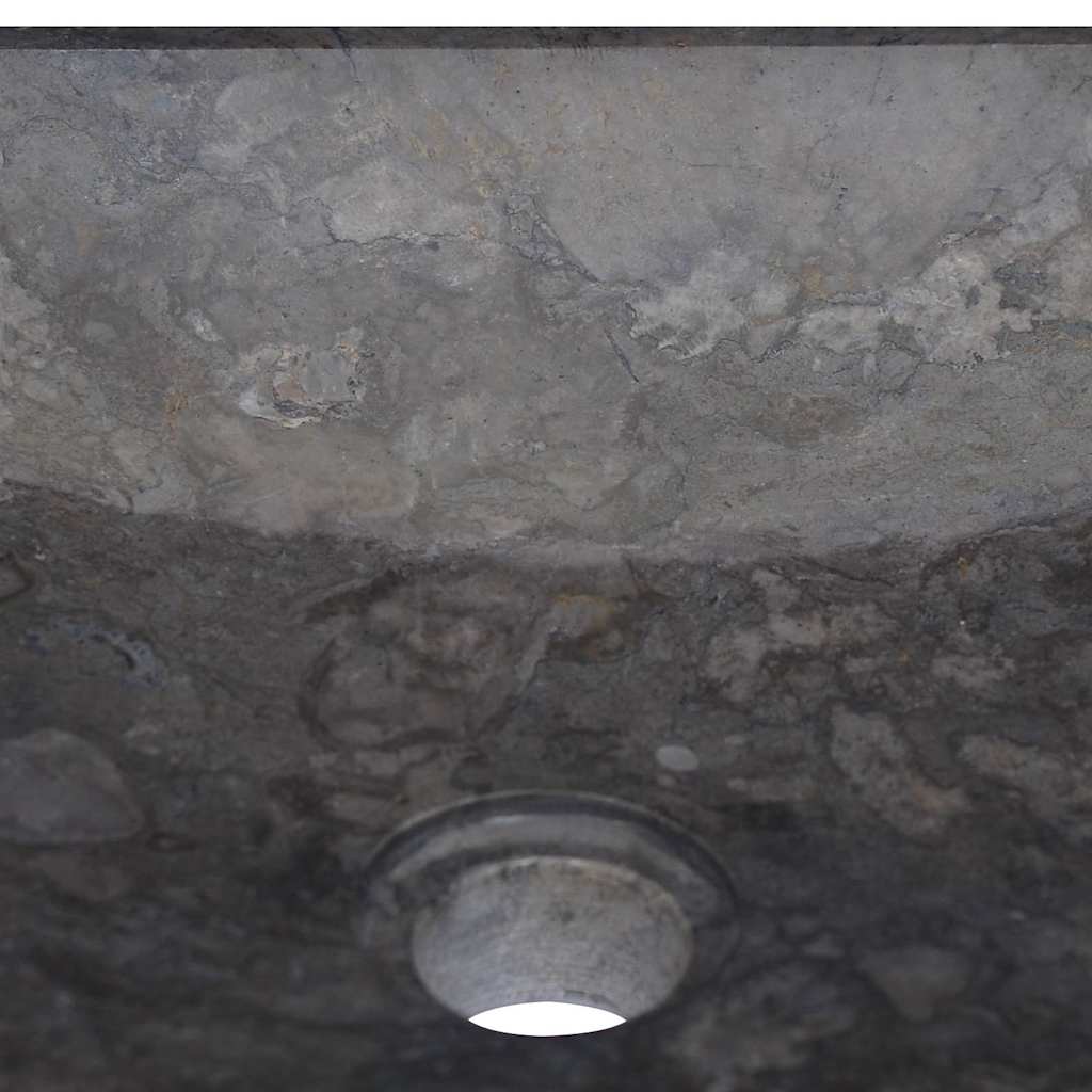 Vask 40x40x10 cm marmor svart