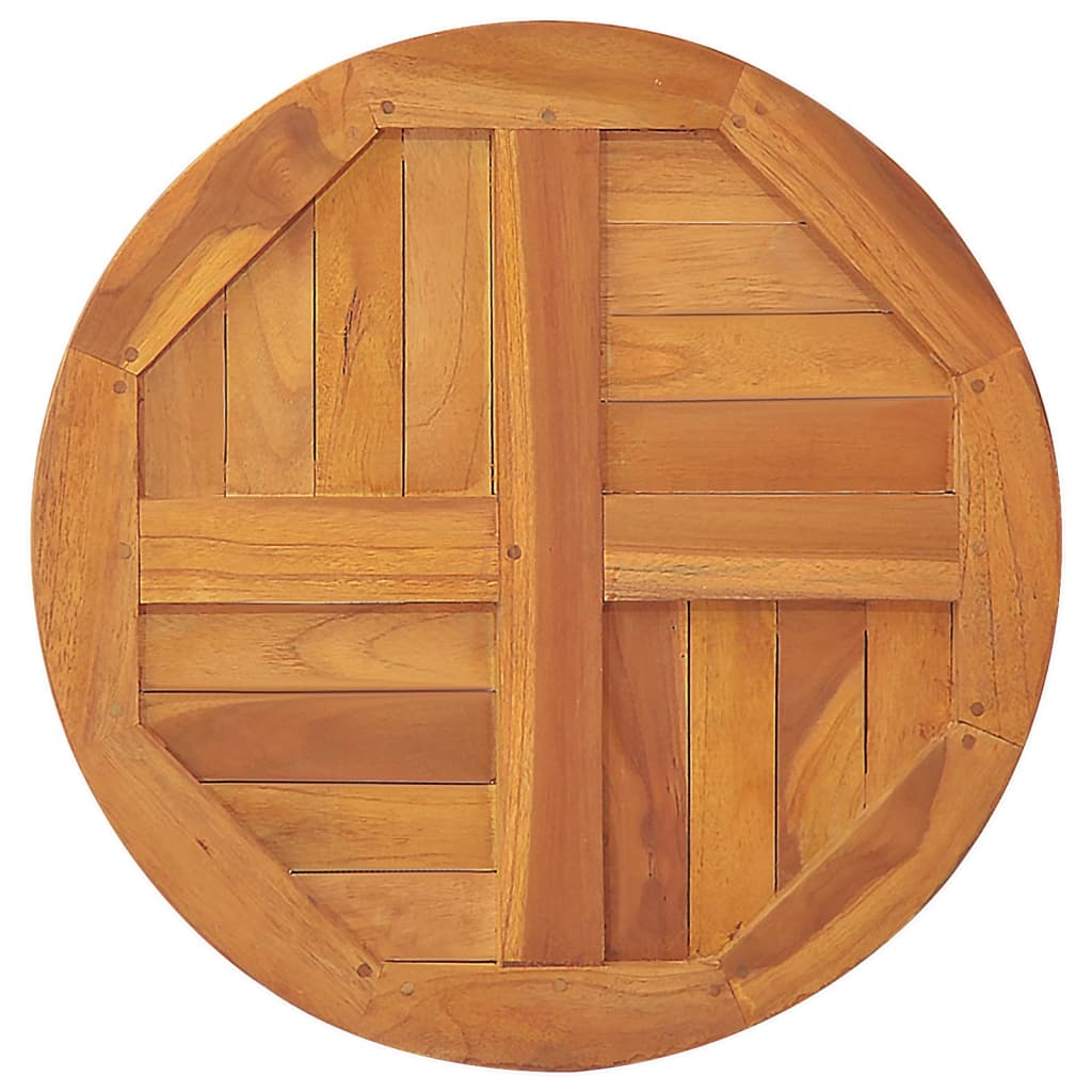 Bordplate heltre teak 2,5 cm 50 cm