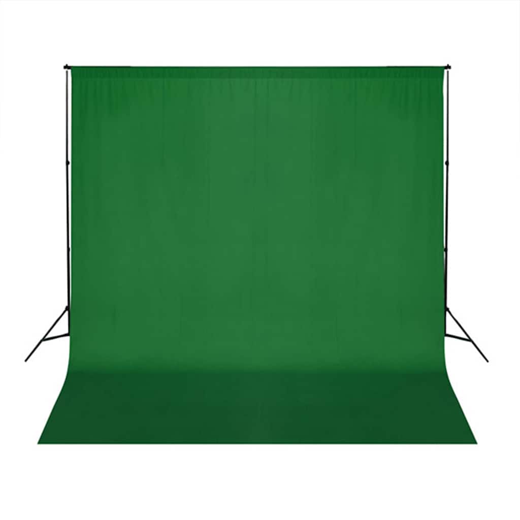 Fotostudiosett med softbokslys, bakgrunn og reflektor