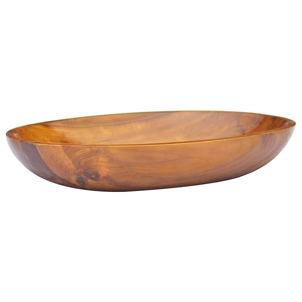 Vask heltre teak 60x40x10 cm
