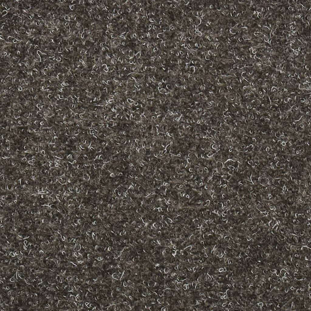 Trappematter selvklebende 5 stk 65x21x4 cm antrasitt halvrund stor