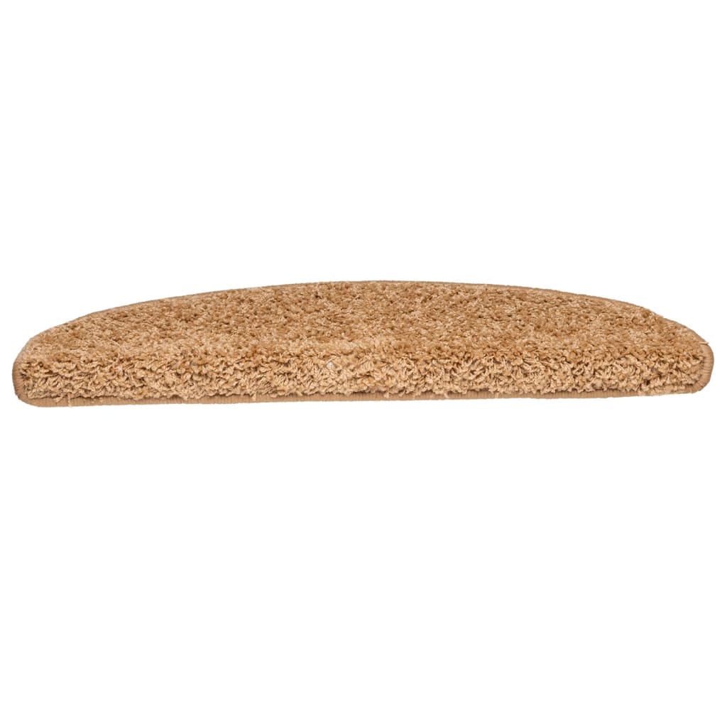 Trappematter 10 stk 65x21x4 cm beige halvrund store