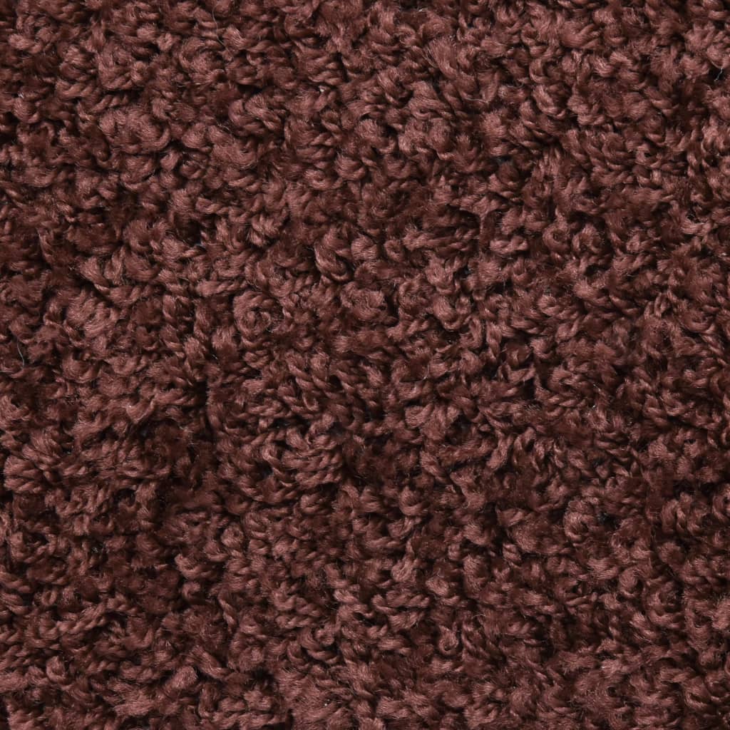Trappematter 10 stk 65x21x4 cm brune halvrund store