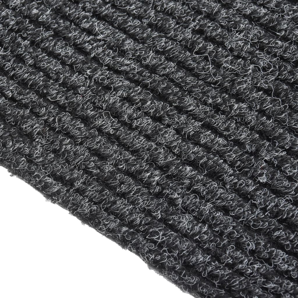 Smussfangende teppeløper antrasitt 100x500 cm