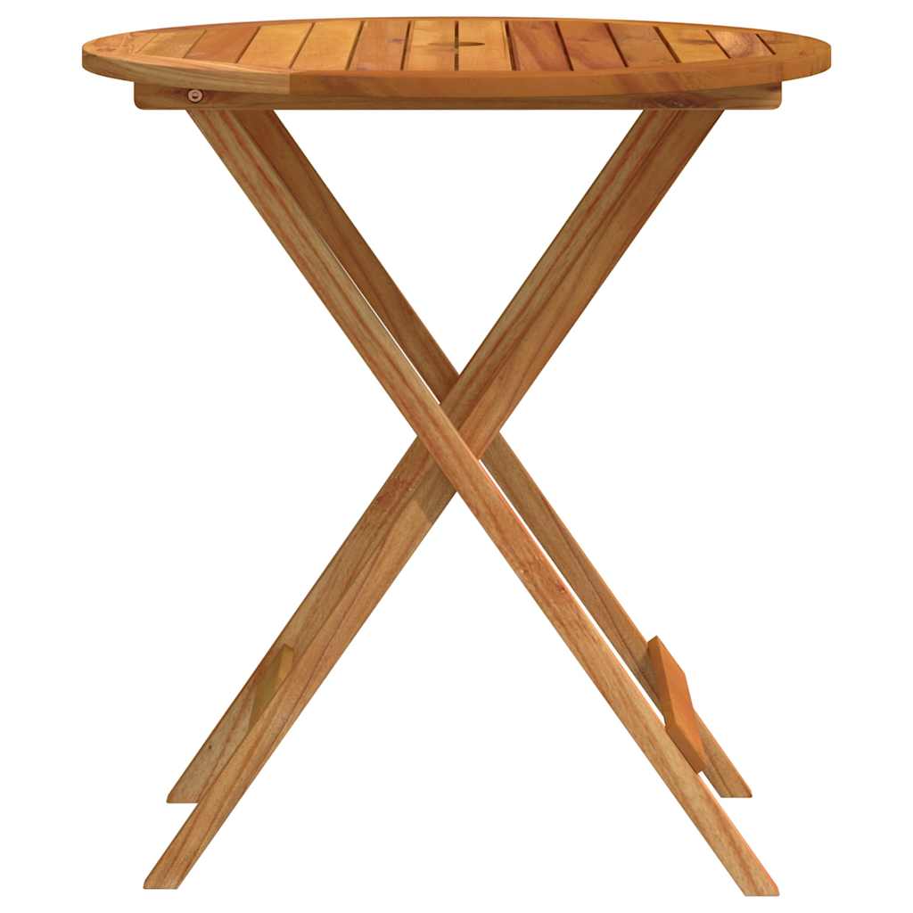 Sammenleggbart hagebord Ø60x75 cm heltre eukalyptus