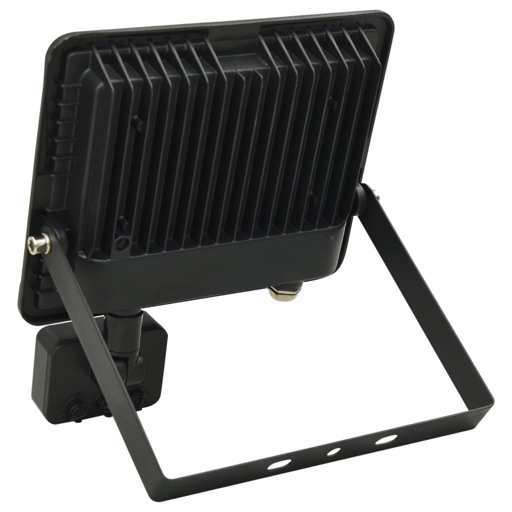 LED-flomlys med sensor 50 W varmhvit
