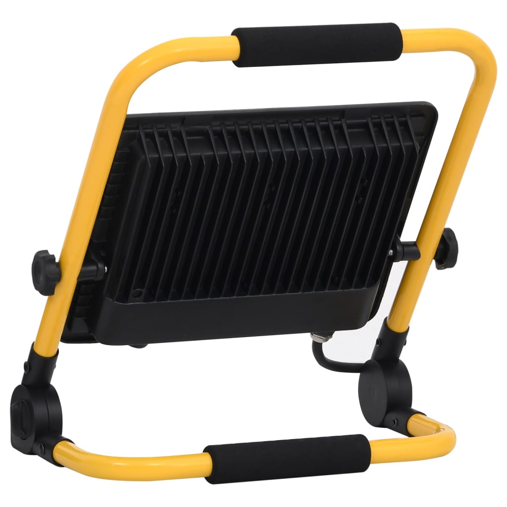 LED-flomlys med håndtak 100 W varmhvit