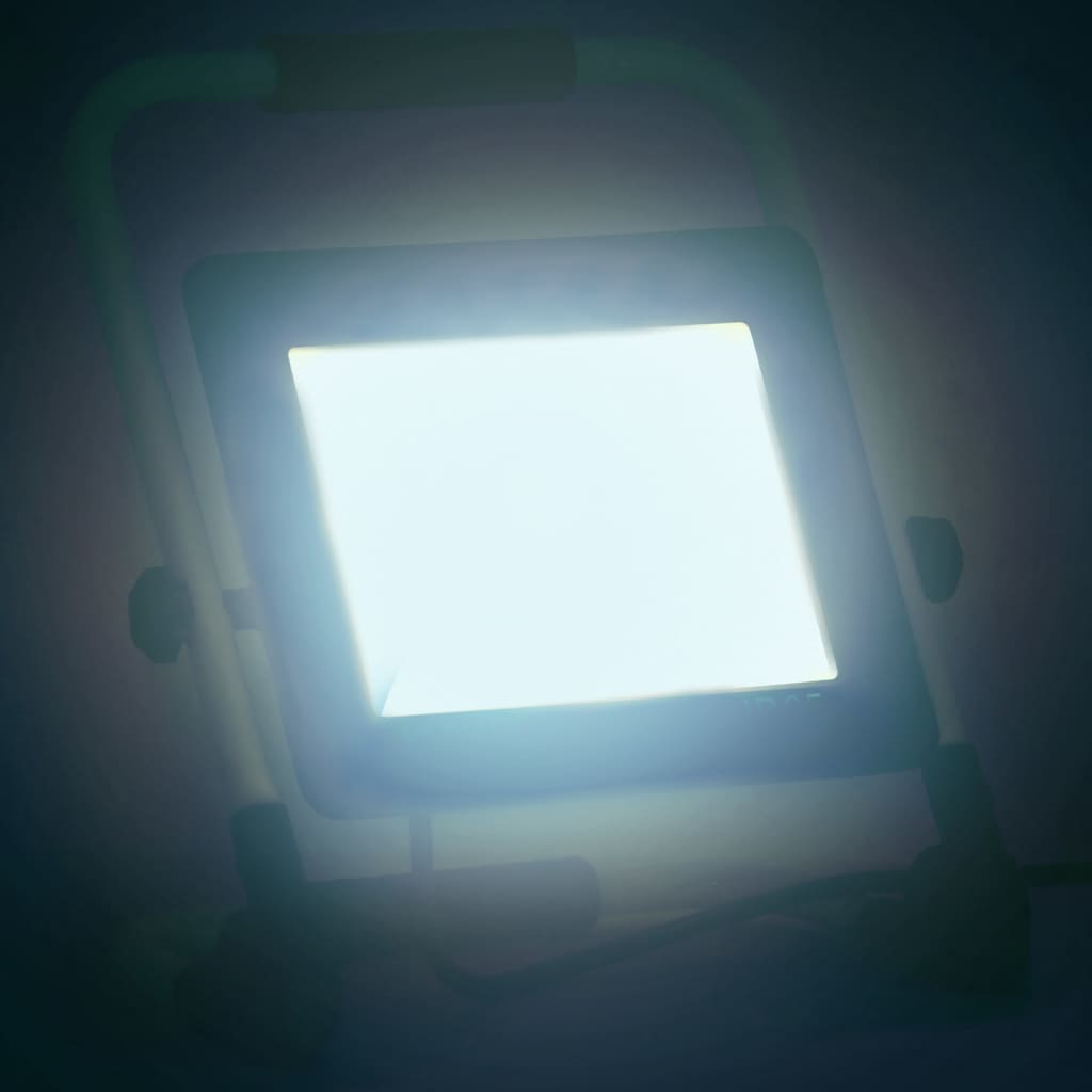 LED-flomlys med håndtak 100 W kaldhvit