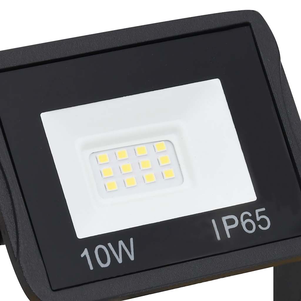 LED-flomlys med håndtak 2x10 W varmhvit