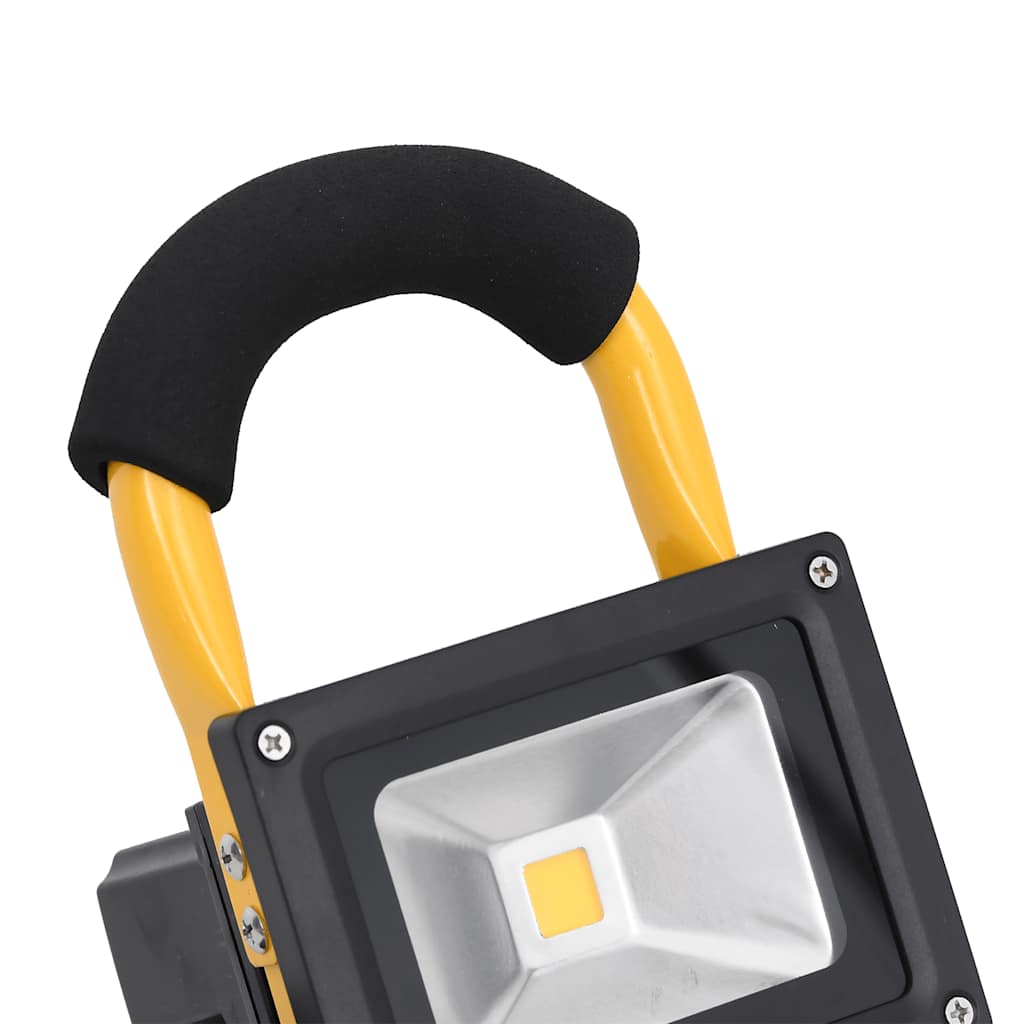 Oppladbart LED-spotlys med håndtak 30 W kaldhvit