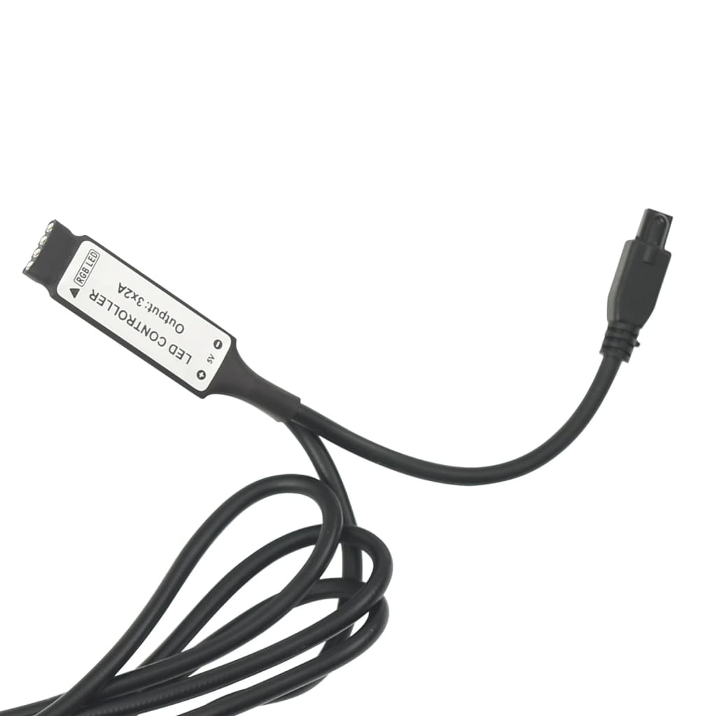 LED-nattbord sonoma eik 45x35x67 cm konstruert tre