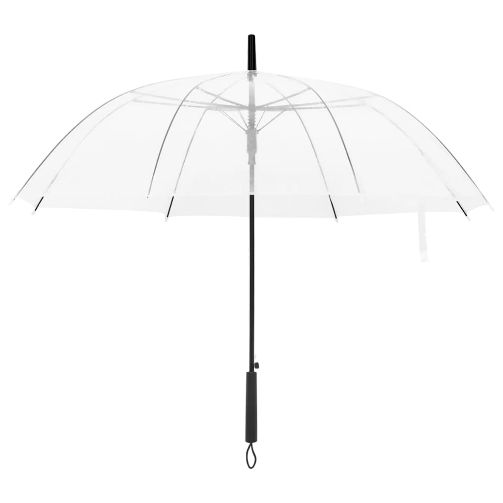 Paraply gjennomsiktig 100 cm