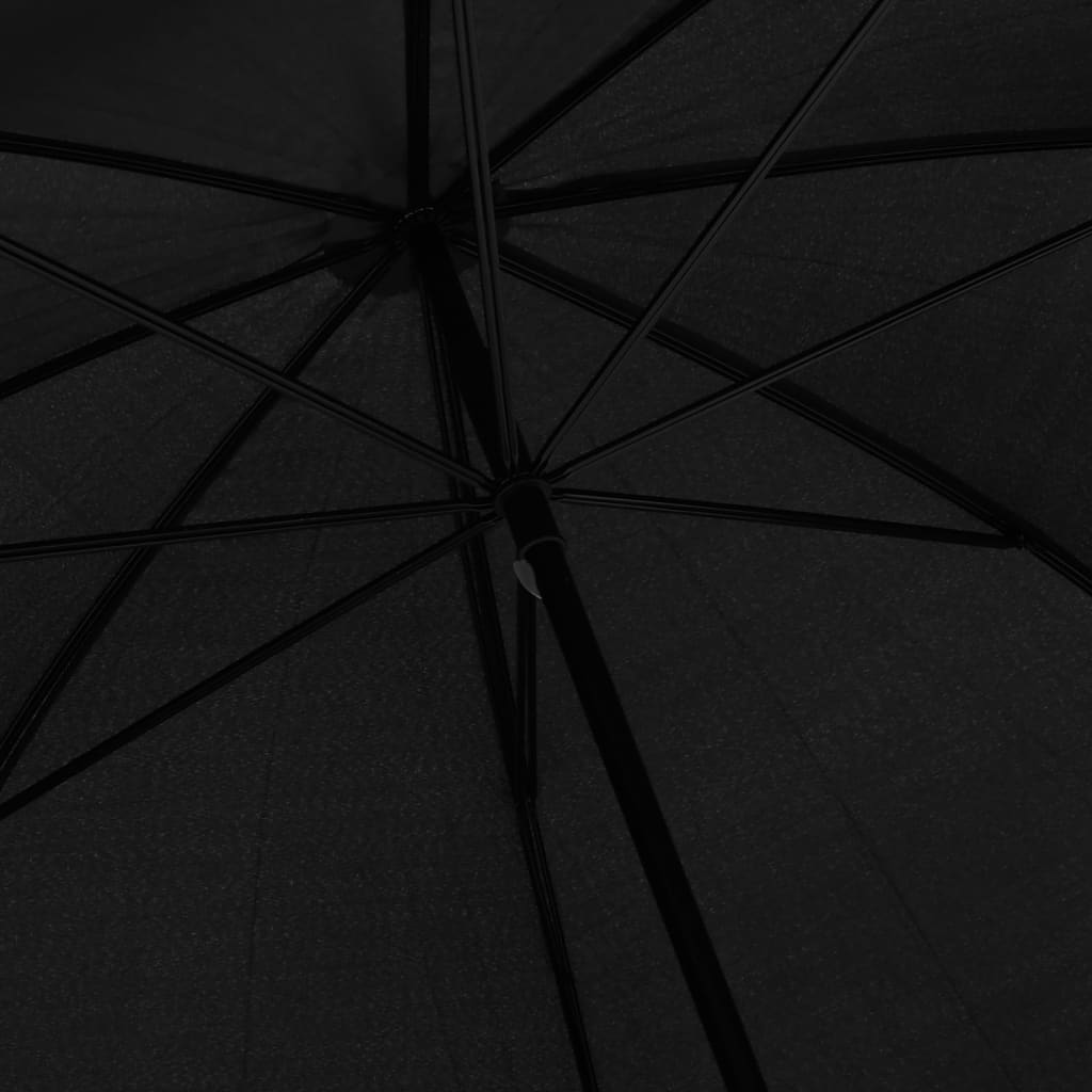 Paraply svart 130 cm