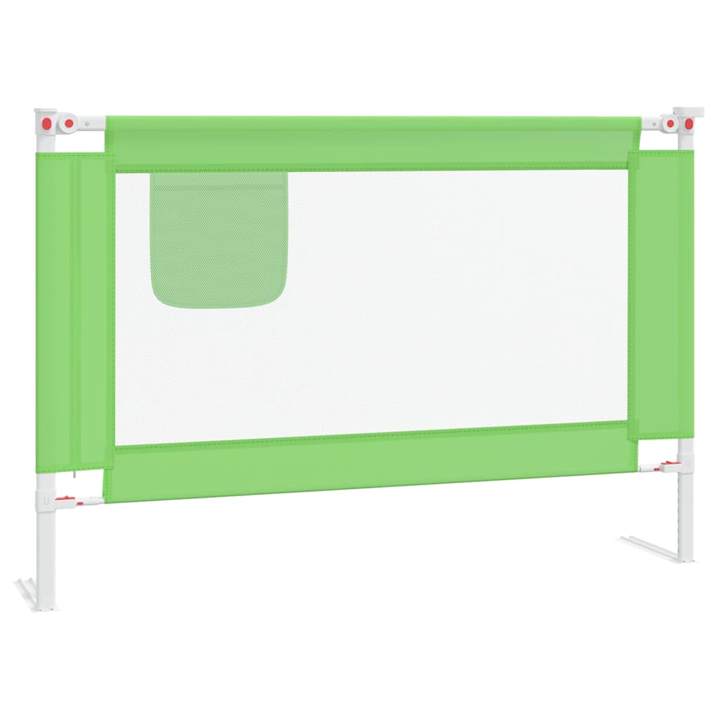 Sengehest småbarn grønn 100x25 cm stoff
