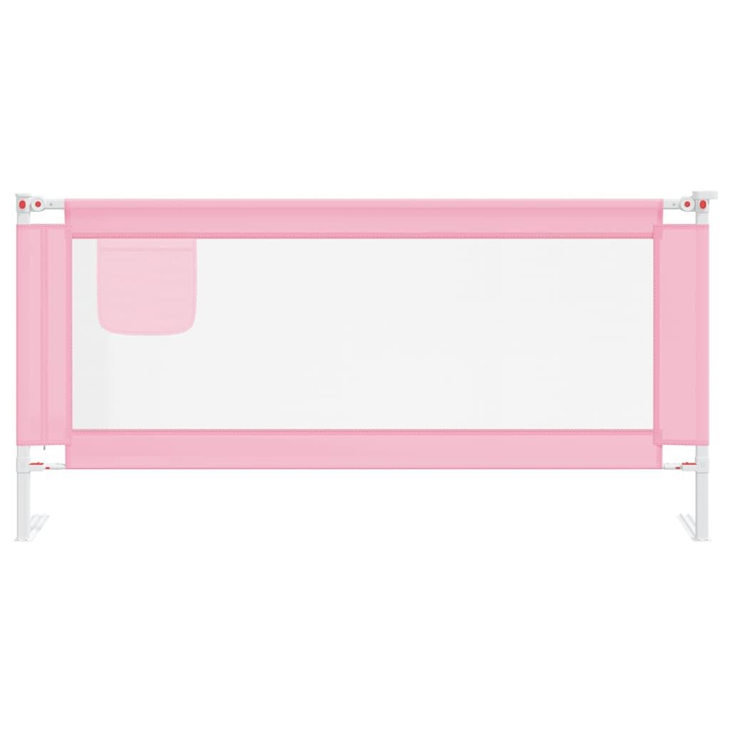 Sengehest småbarn rosa 190x25 cm stoff