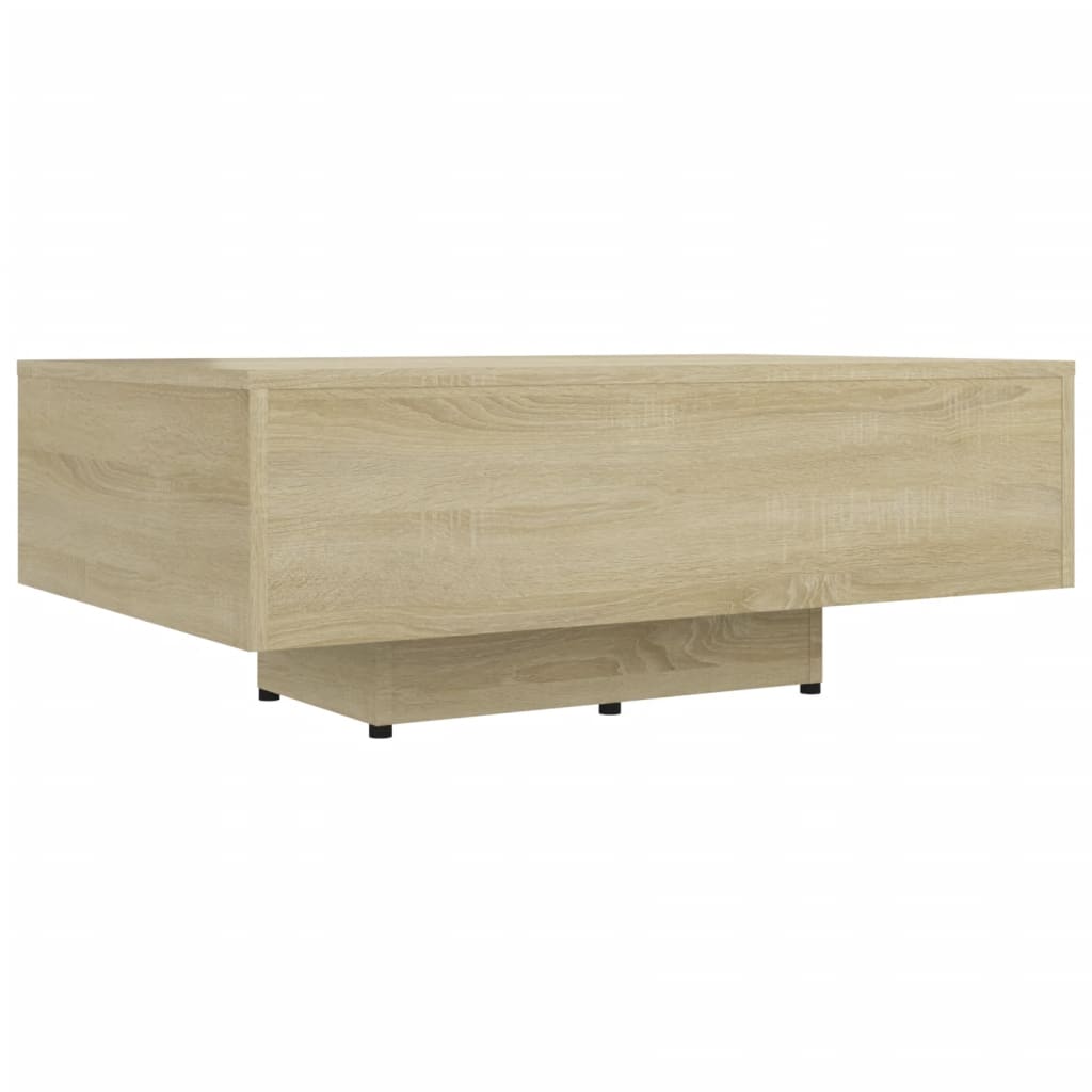 Salongbord sonoma eik 85x55x31 cm konstruert tre