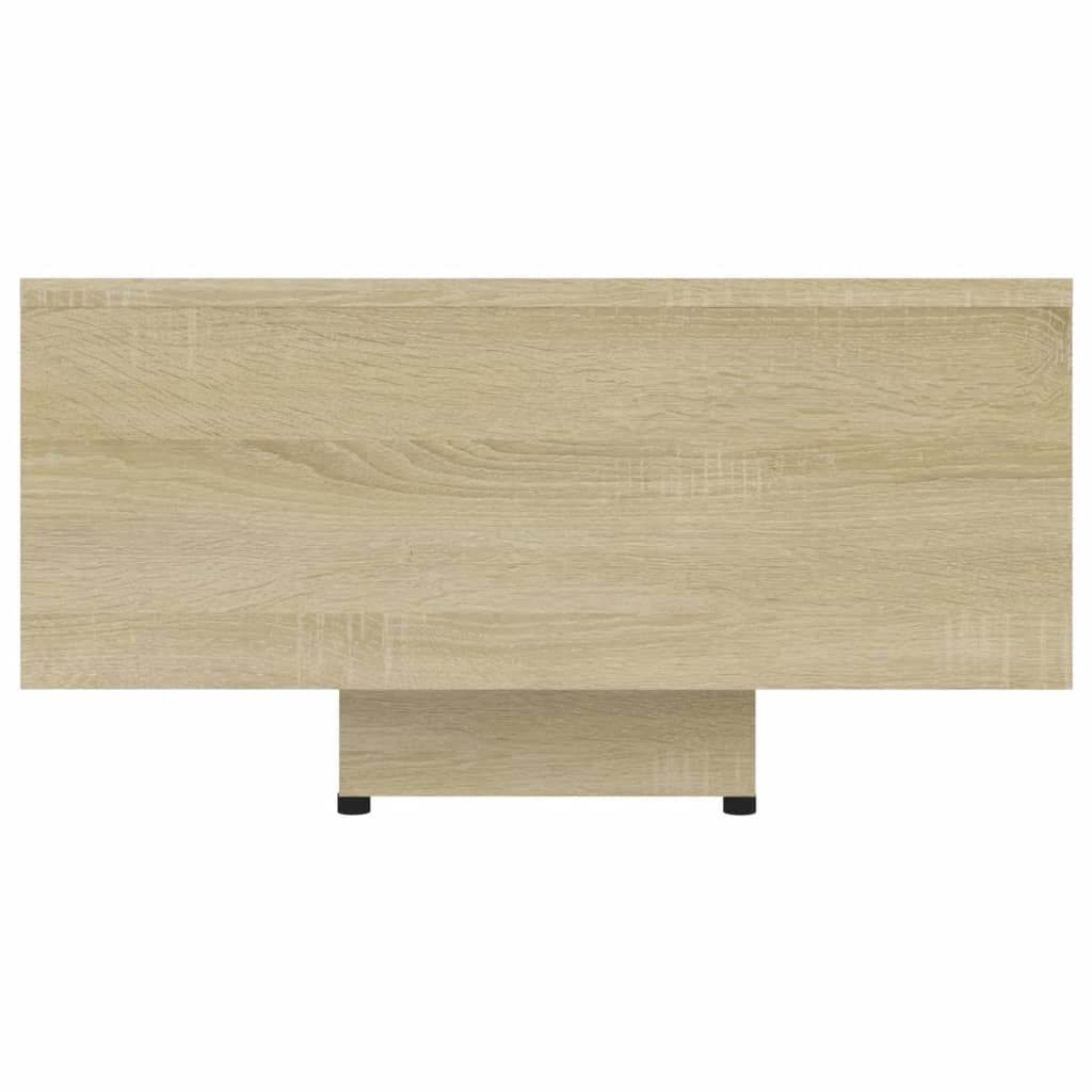 Salongbord sonoma eik 85x55x31 cm konstruert tre