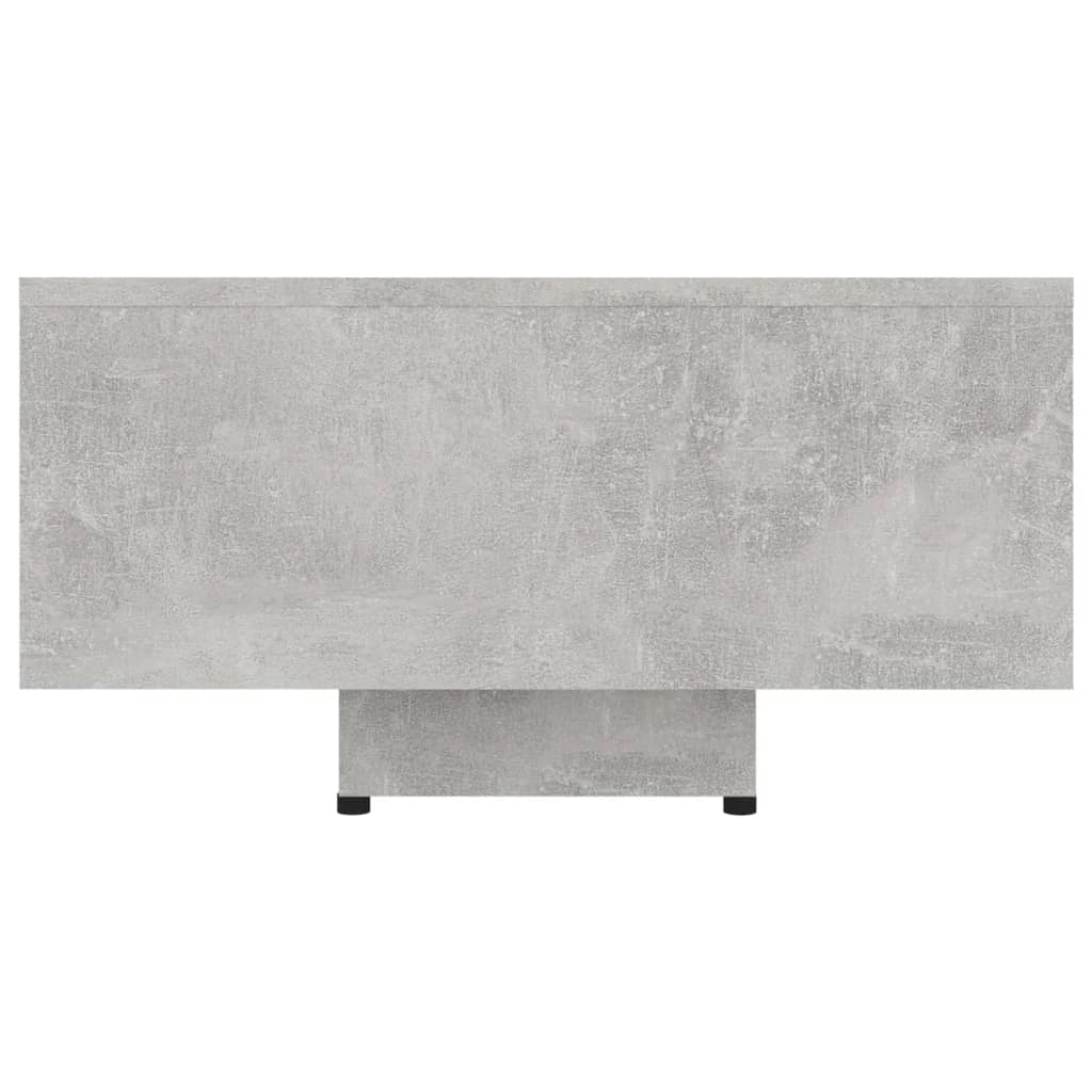 Salongbord betonggrå 85x55x31 cm konstruert tre