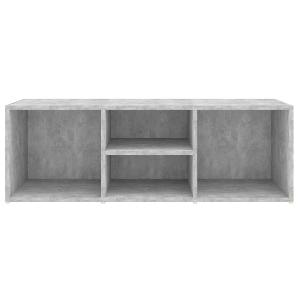 Skobenk betonggrå 105x35x35 cm konstruert tre