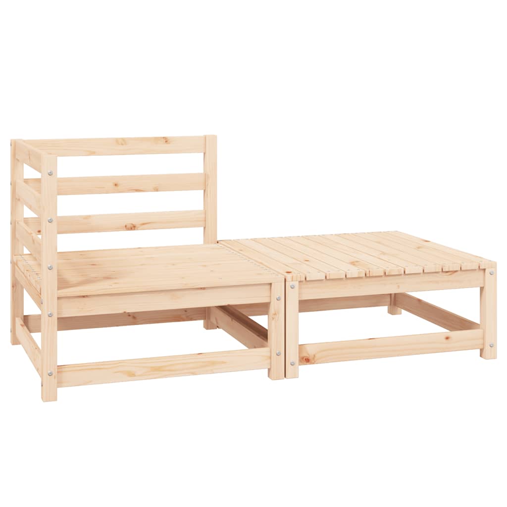 Hagesofagruppe med puter 2 deler heltre furu