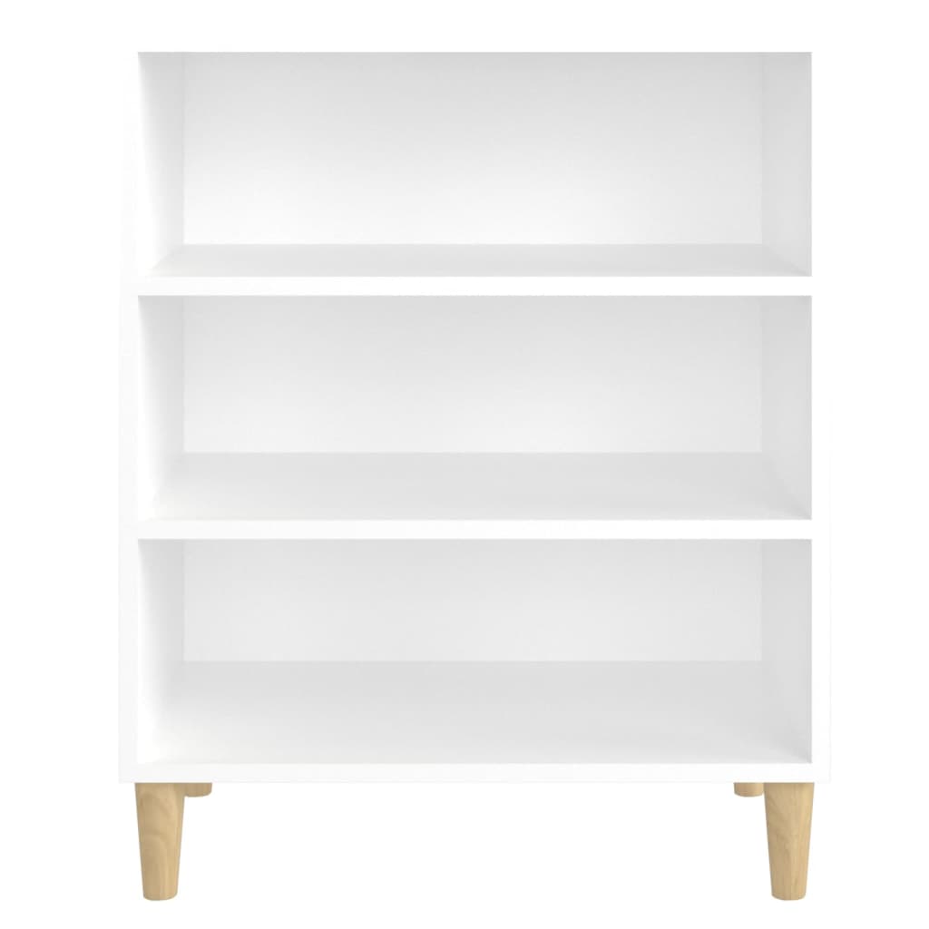 Skjenk hvit 57x35x70 cm konstruert tre