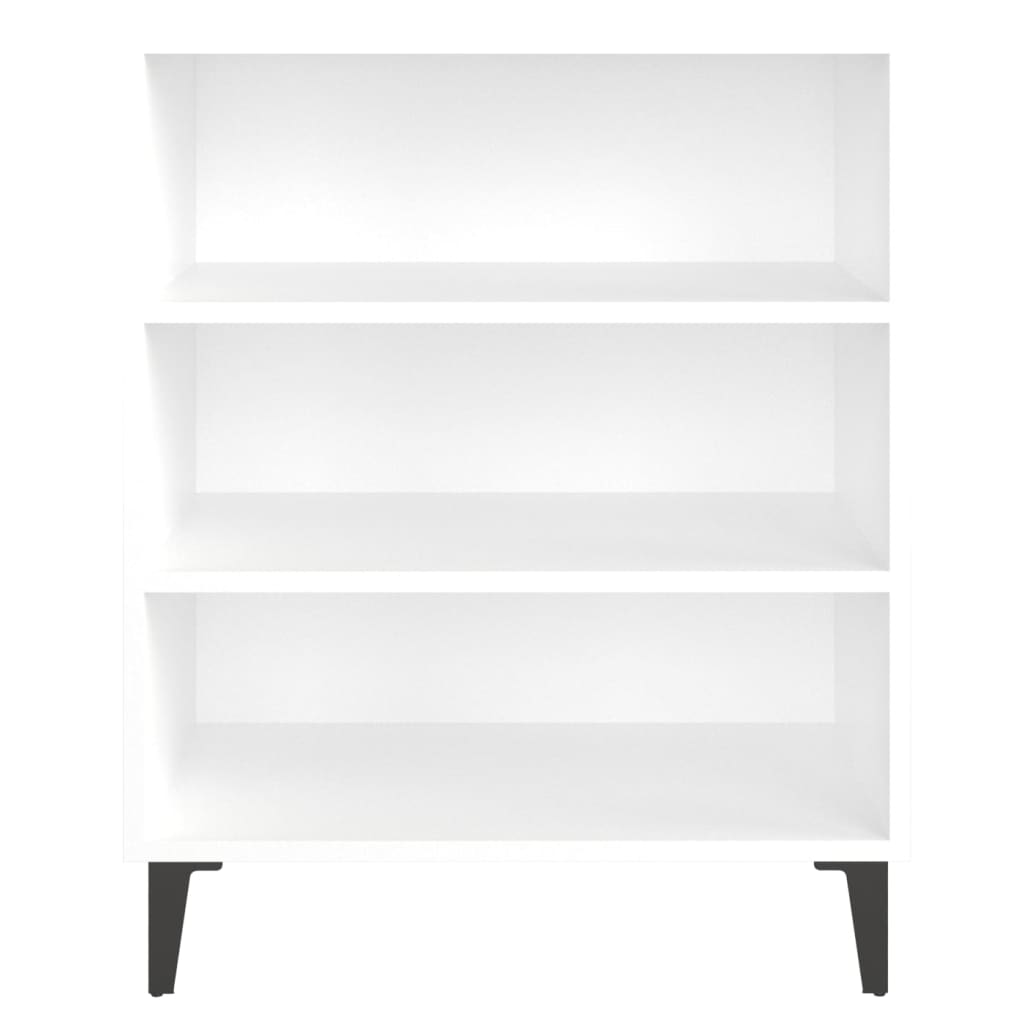 Skjenk hvit 57x35x70 cm konstruert tre