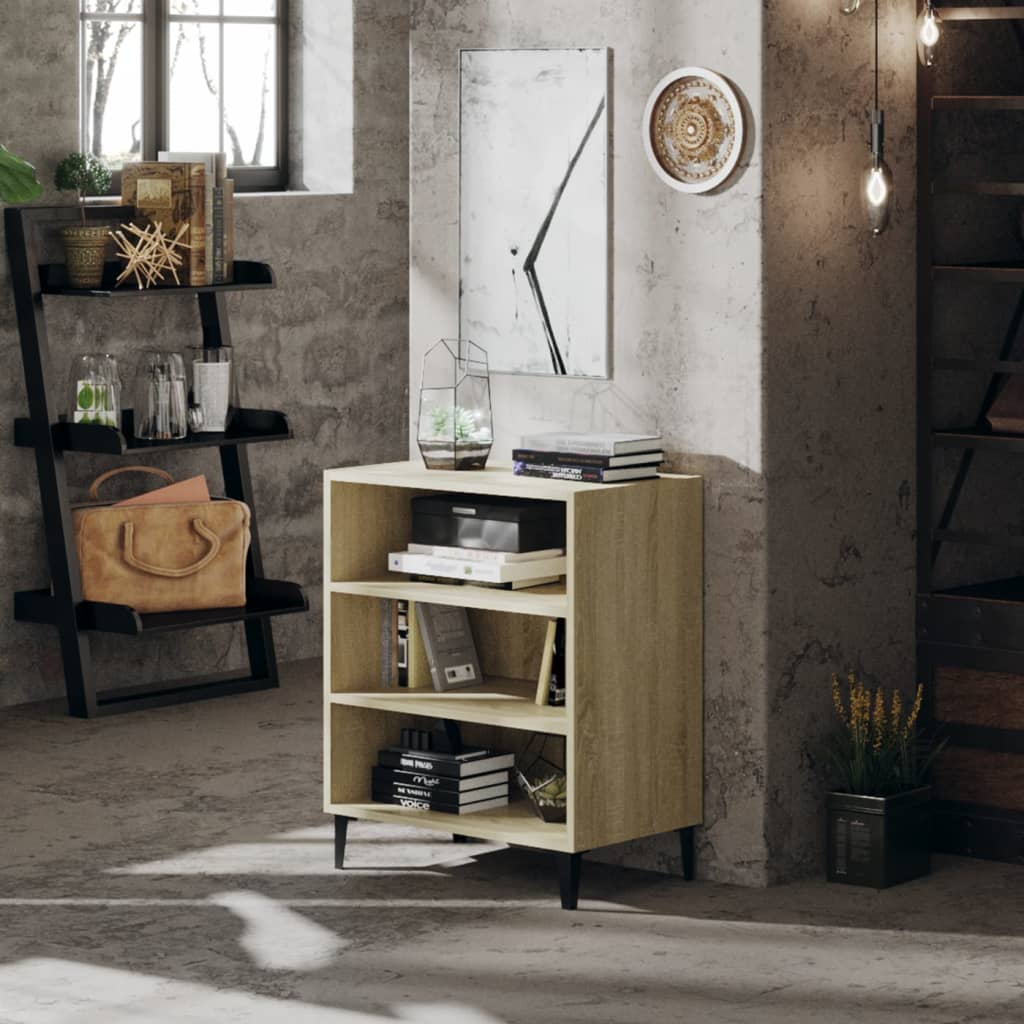 Skjenk sonoma eik 57x35x70 cm konstruert tre