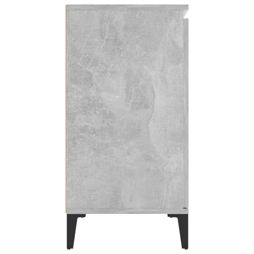 Skjenk grå 102x35x70 cm konstruert tre
