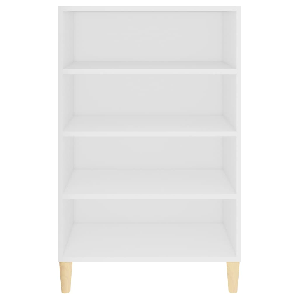 Skjenk hvit 57x35x90 cm konstruert tre