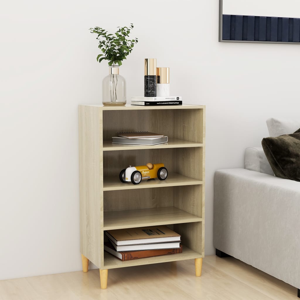 Skjenk sonoma eik 57x35x90 cm konstruert tre