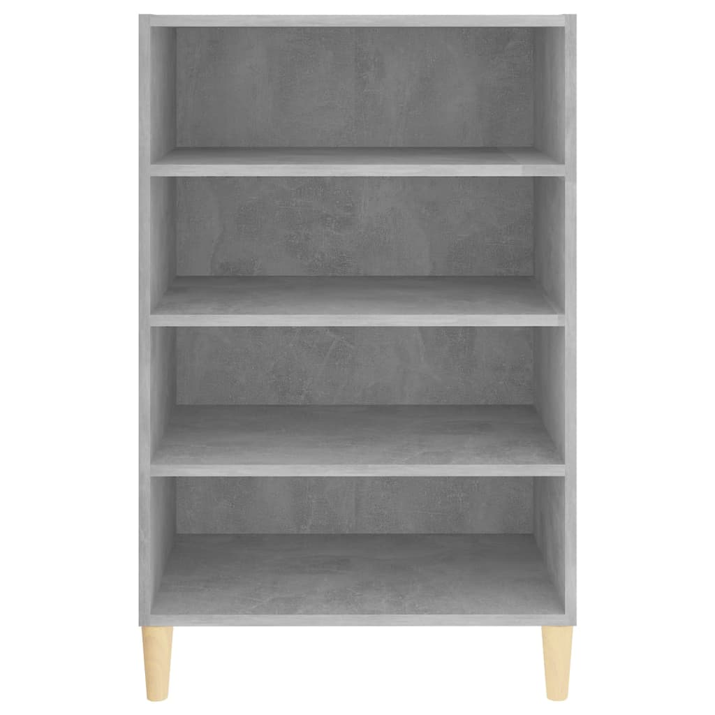 Skjenk betonggrå 57x35x90 cm konstruert tre
