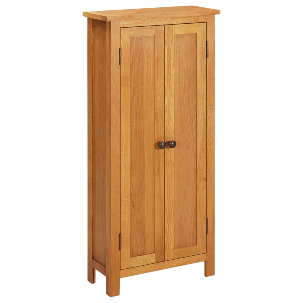 Oppbevaringsskap 50x22x110 cm heltre eik