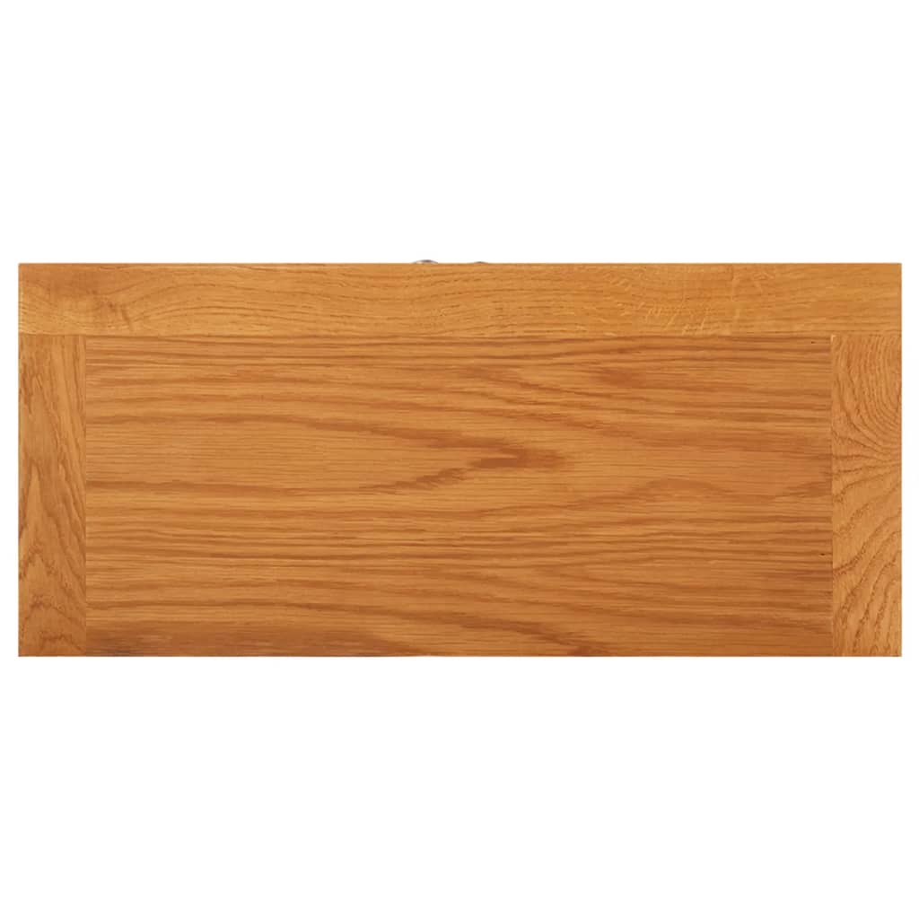 Oppbevaringsskap 50x22x110 cm heltre eik