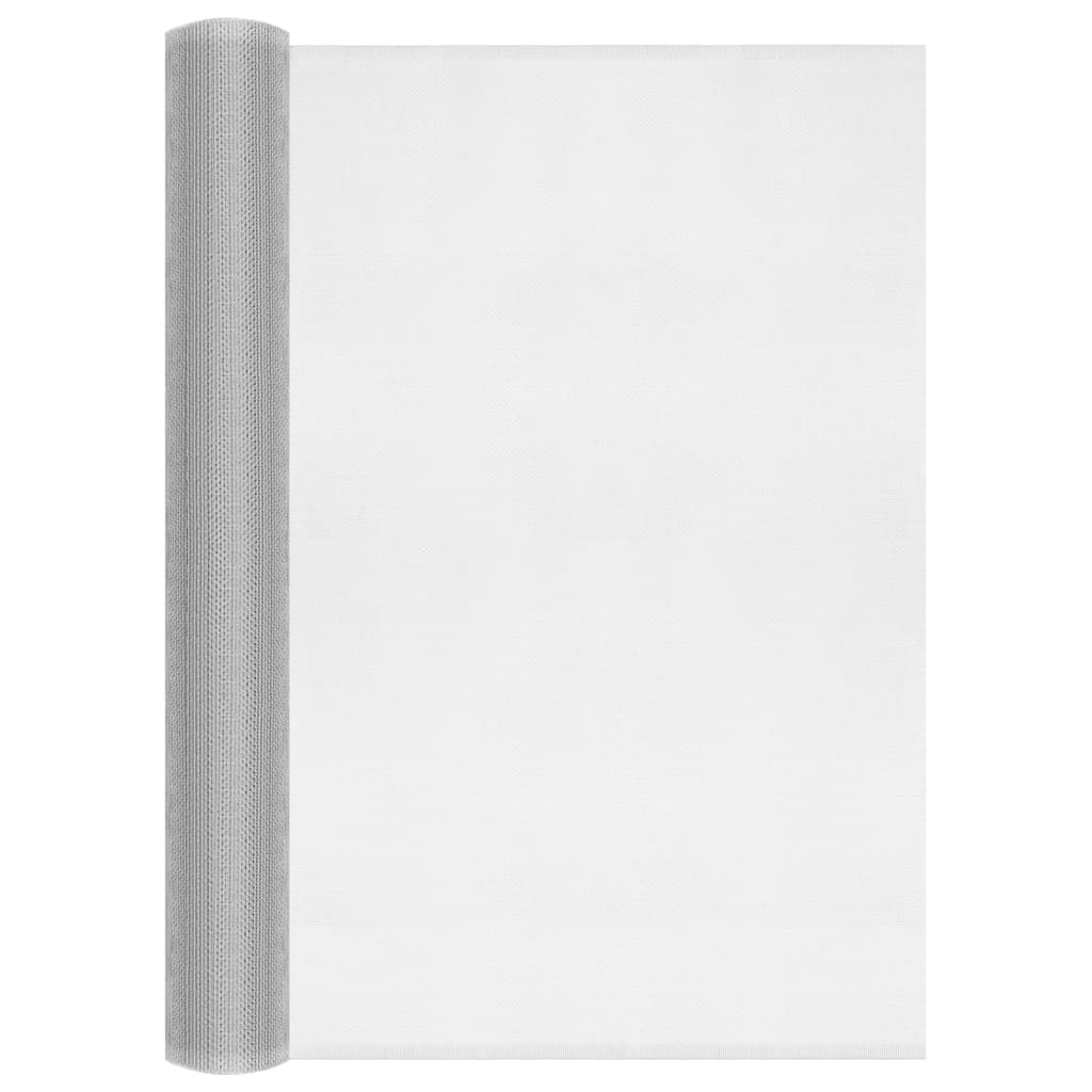 Nettingskjerm aluminium 60x1000 cm sølv