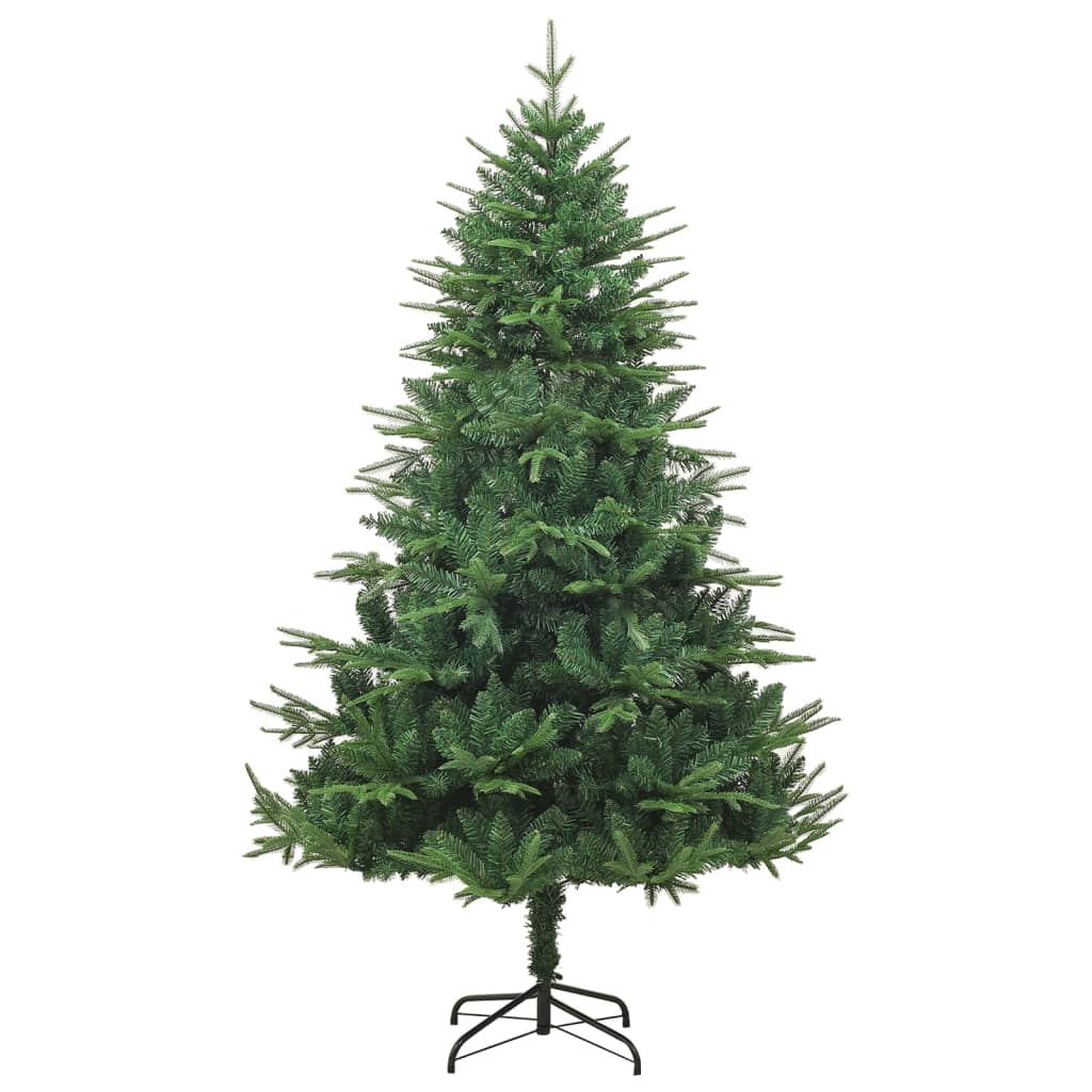 Kunstig juletre grønn 180 cm PVC og PE vidaXL