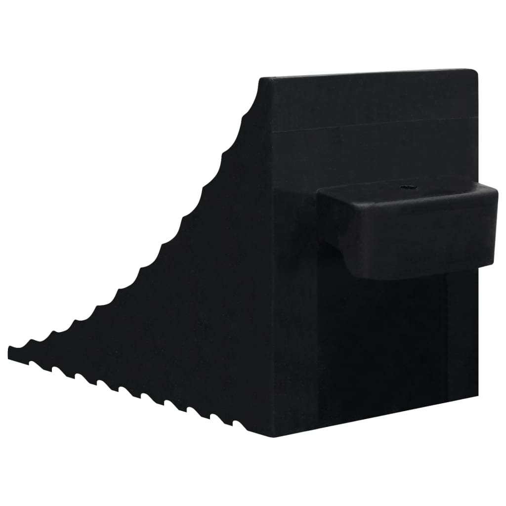 Stoppekloss 2 stk 29x16x19 cm gummi