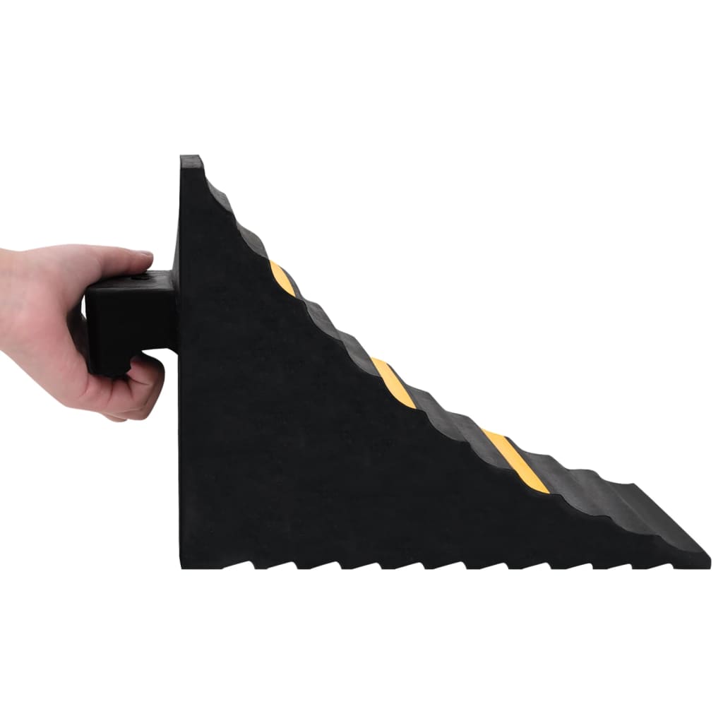 Stoppekloss 2 stk 29x16x19 cm gummi