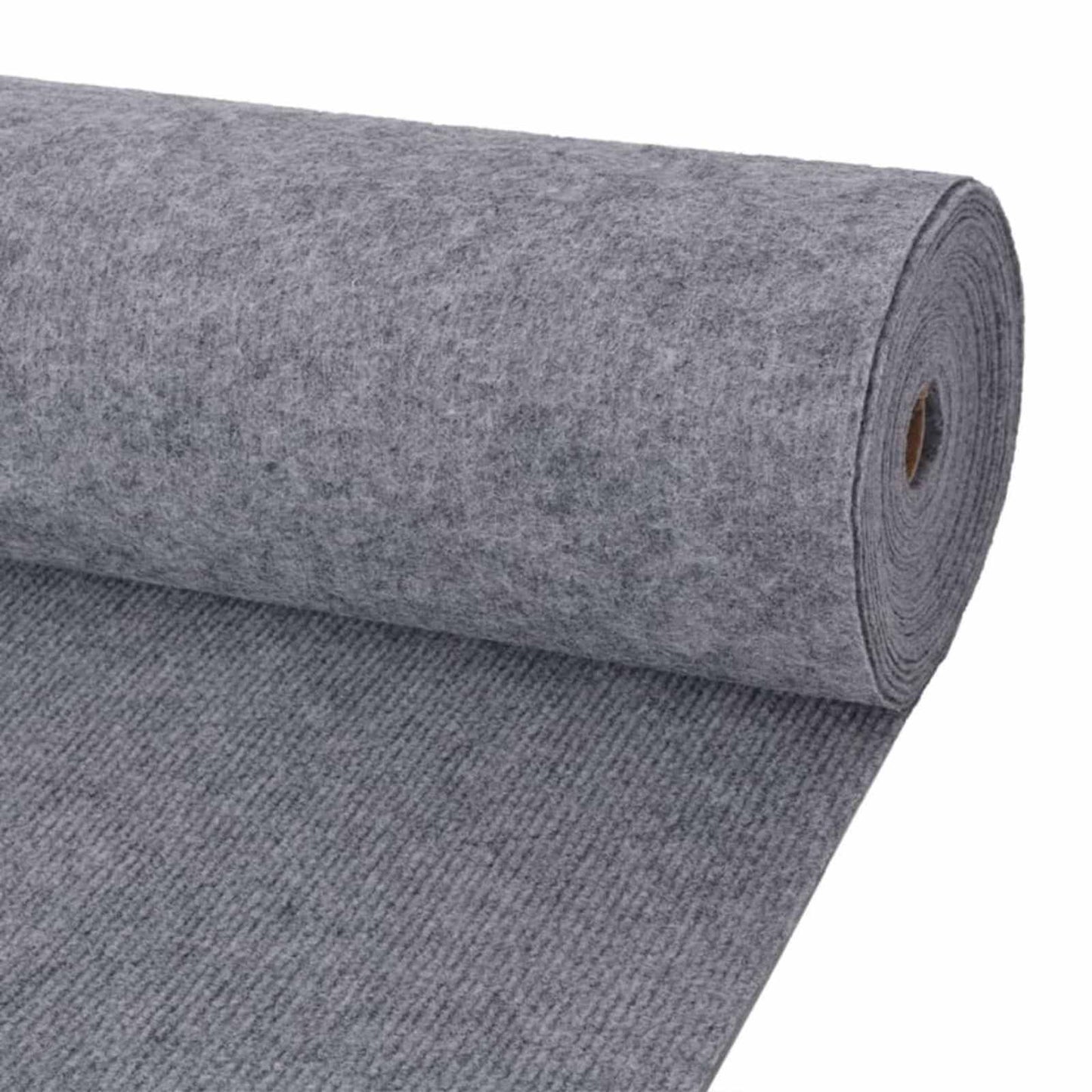 Teppe Grå 1,2 x 15 m Polyester