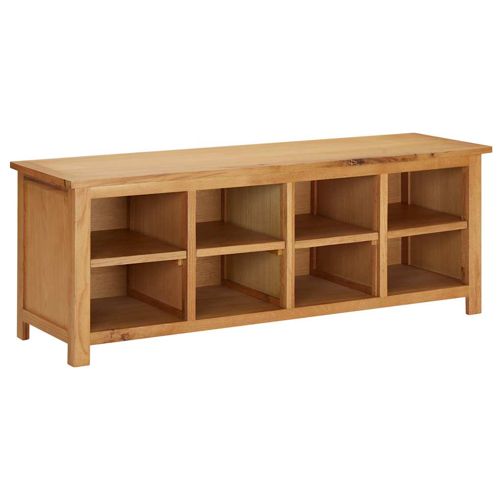 Skostativ 114x37x45 cm heltre eik