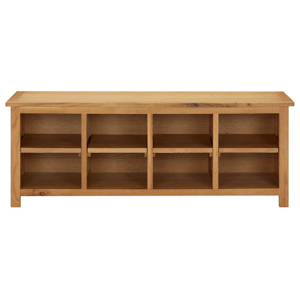 Skostativ 114x37x45 cm heltre eik