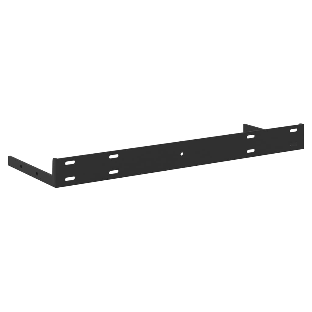 Flytende vegghyller 4 stk betonggrå 50x23,5x3,8 cm MDF