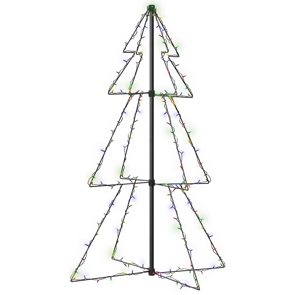 Juletrekjegle 160 LED innendørs og utendørs 78x120 cm