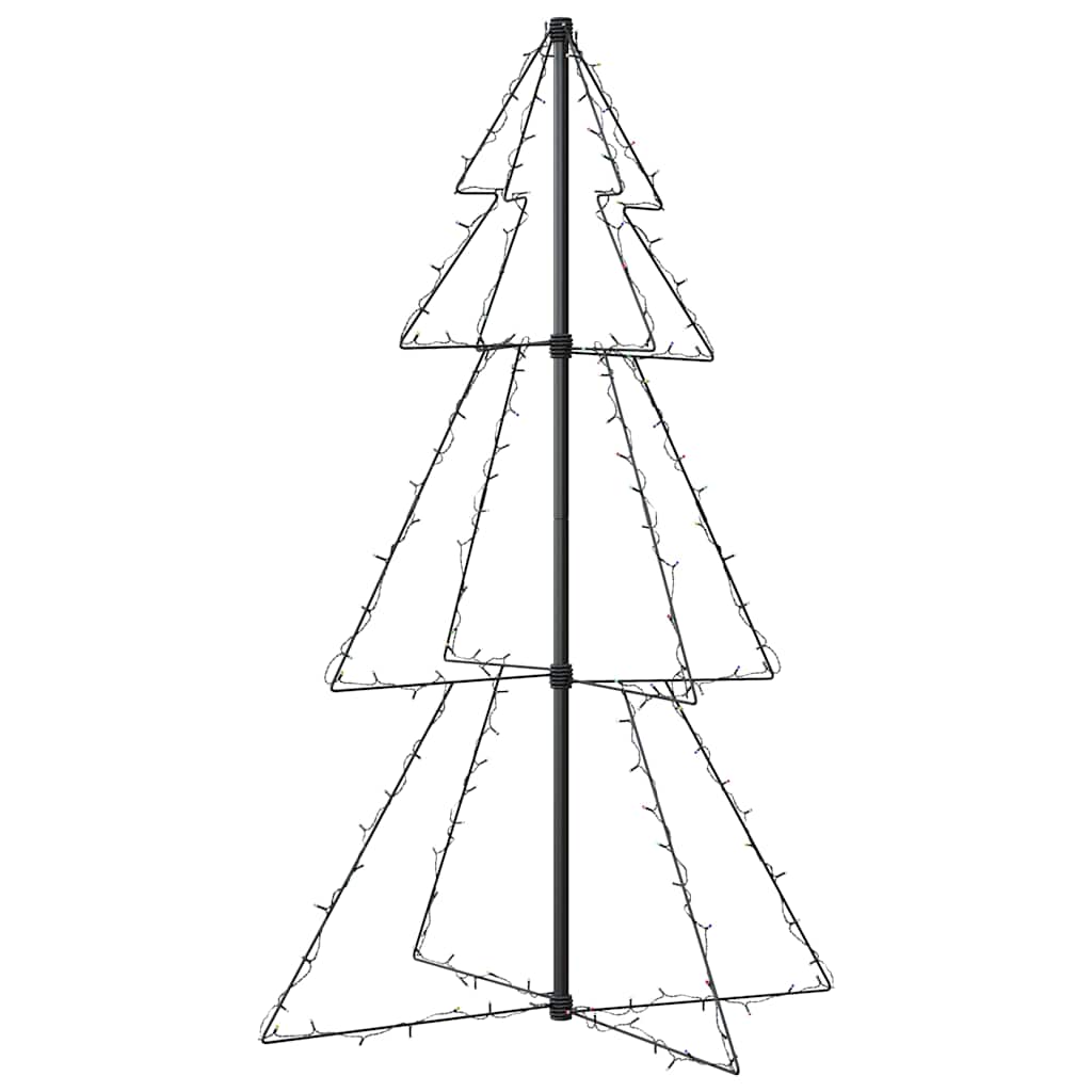 Juletrekjegle 160 LED innendørs og utendørs 78x120 cm