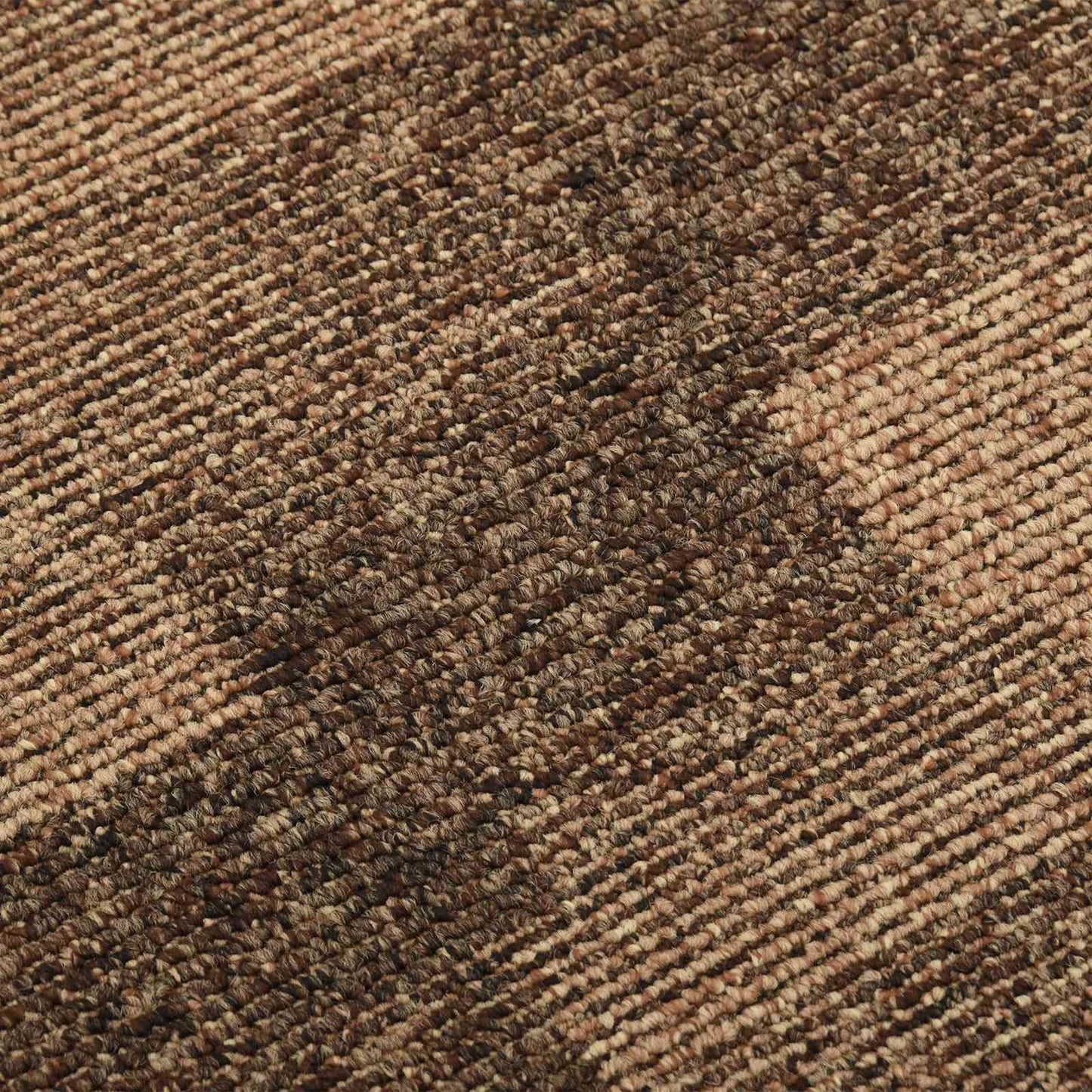 Gulvteppe 20 pcs Brun 50 x 50 cm PP