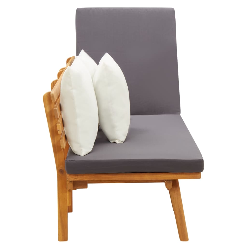 Utendørs dagseng 200x65 cm heltre akasie
