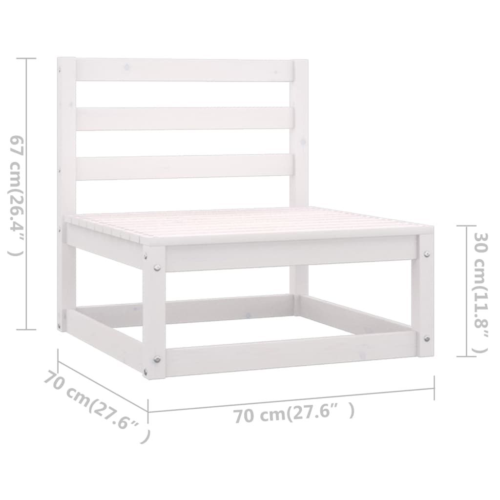 Sofa med puter 3-seters heltre furu