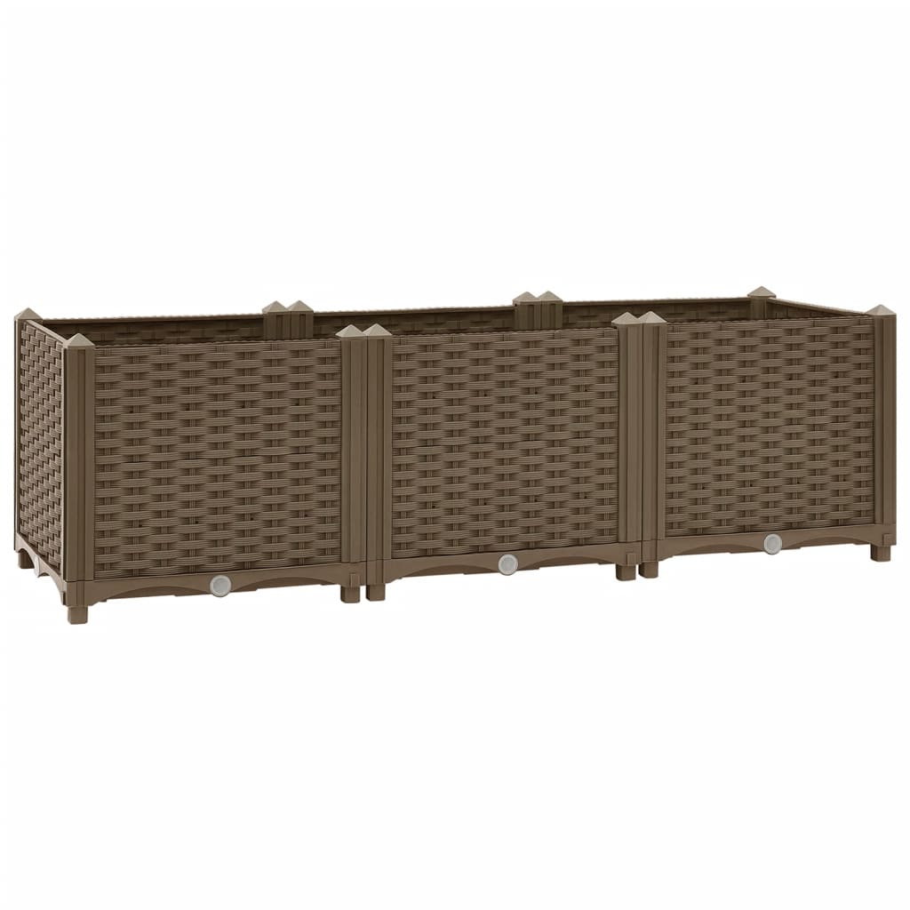 hevet bed 120x40x38 cm polypropylen