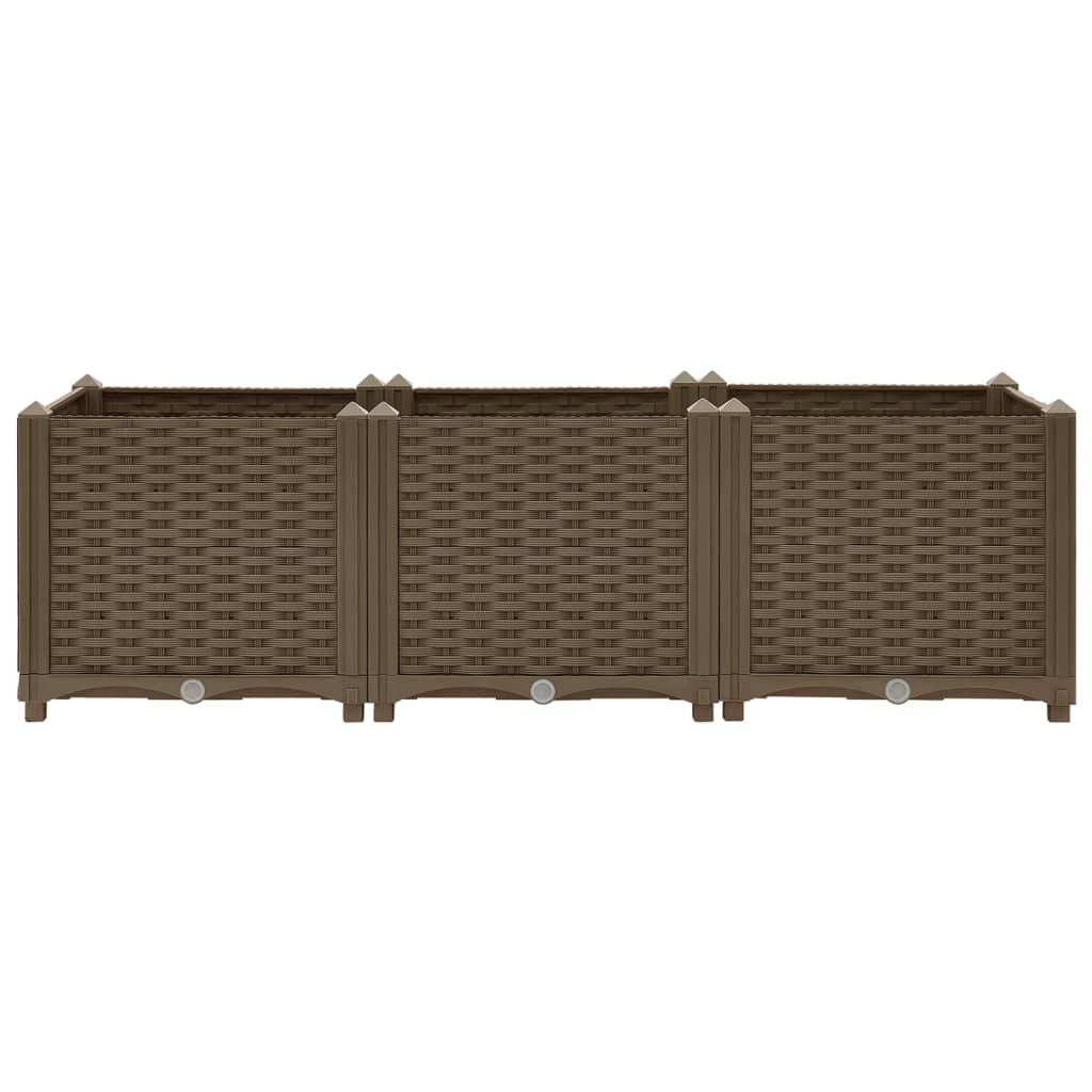 hevet bed 120x40x38 cm polypropylen